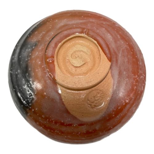 秋の山路茶碗 佐々木昭楽造