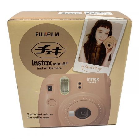 FUJIFILM (フジフィルム) インスタントカメラ instax mini 8+ ココア