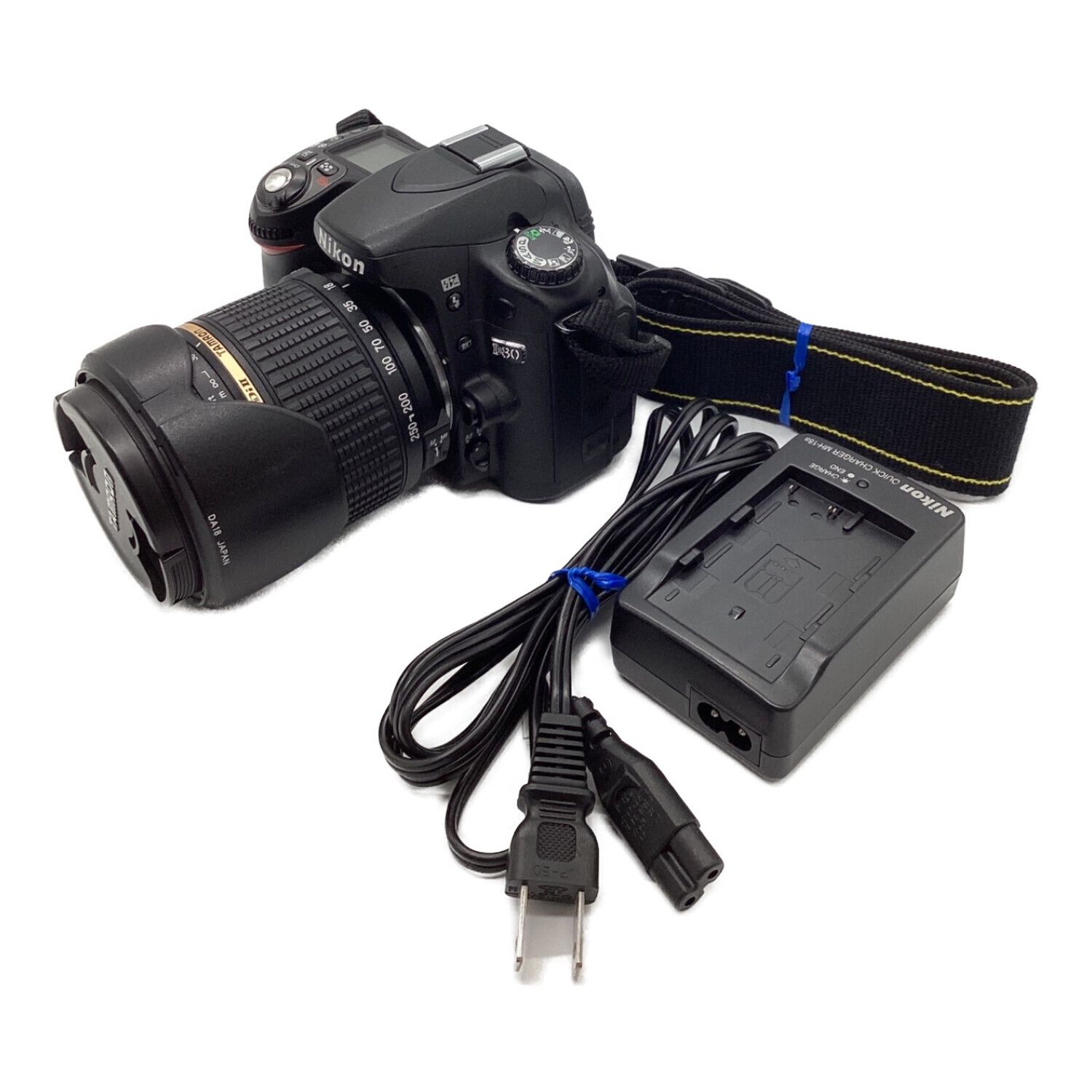 Nikon (ニコン) デジタル一眼レフカメラ TAMRONズームレンズ(DiⅡ) D80 ...