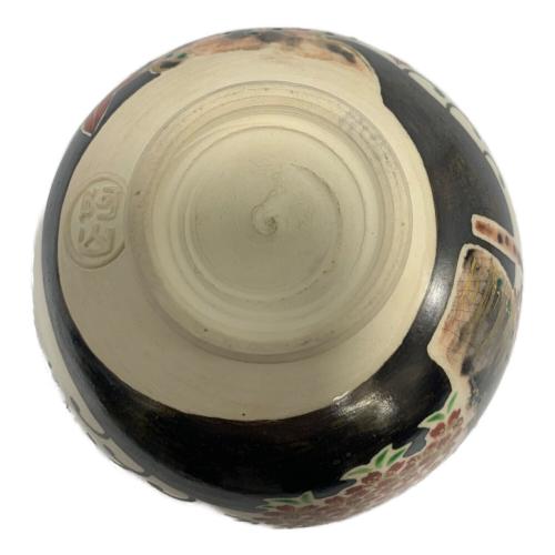 通次阿山造 茶碗 仁清雲錦