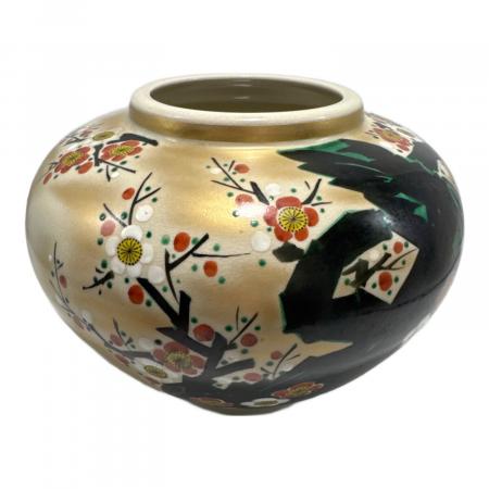 花瓶　九谷焼 花瓶 おしゃれ 陶器 九谷焼 一輪挿し 金花詰 : 和座倶楽部 - 通販