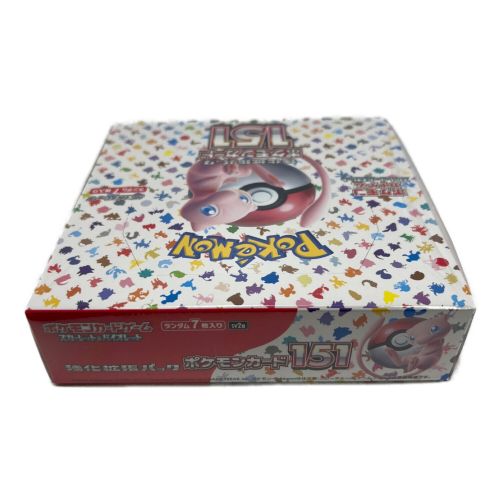 ポケモンカード 未開封品 ポケモンカード151 強化拡張パック