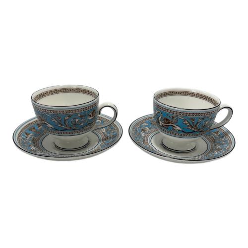 Wedgwood (ウェッジウッド) カップ&ソーサー フロレンティーン・ターコイズ 2Pセット
