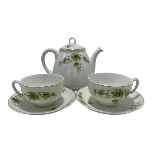 Noritake (ノリタケ) ティーセット オールド ポット+カップ&ソーサー2P