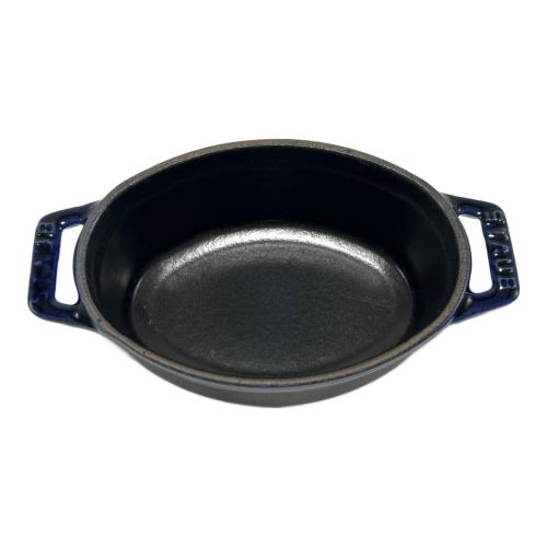 Staub (ストウブ) ピコココットオーバル ブルー 11cm