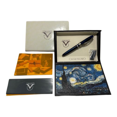 VISCONTI (ビスコンティ) 万年筆 ゴッホ STARRY NIGHT ペン先F