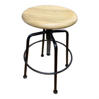 Knot antiques (ノットアンティークス) 昇降式カウンタースツール Convex II Stool S ナチュラル