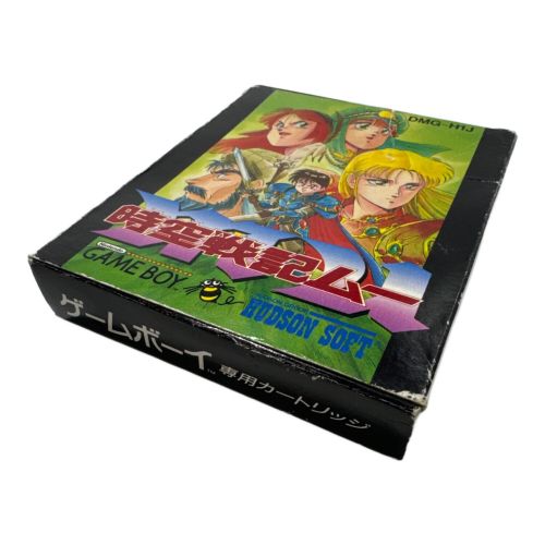 時空戦記ムー 箱・説明書のみ