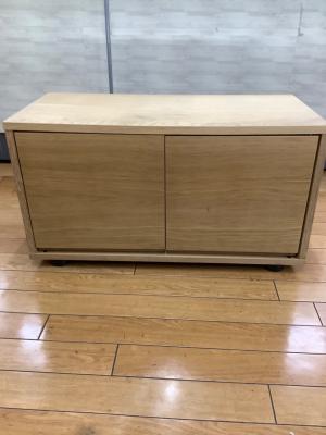 無印良品 (ムジルシリョウヒン) スタッキングキャビネット ナチュラル 2枚扉