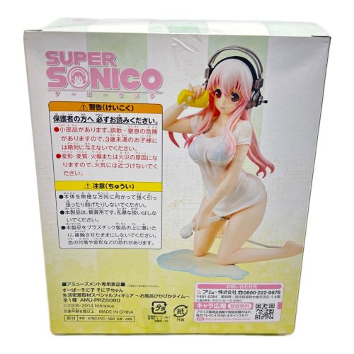 SUPER SONICO (スーパーソニコ) フィギュア そに子ちゃん生活密着取材 お風呂ぴかぴかタイム