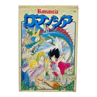 ファミコン ロマンシア TKS-G2 ※箱のみ・耳ヨレ有り