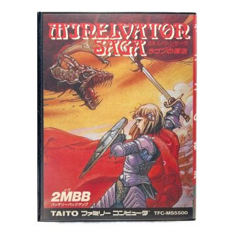 TAITO (タイトー) ファミコン用ソフト 地図/説明書付 ※現状販売 ミネルバトンサーガ ラゴンの復活 -