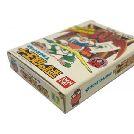 ファミコン用ソフト 説明書付 ※現状販売 ポケットザウルス 十王剣の謎