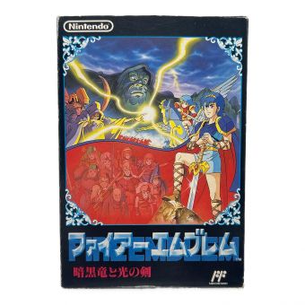 ファミコン用ソフト 説明書付き ※現状販売 ファイアーエムブレム 暗黒竜と光の剣 -