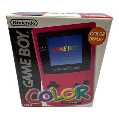 Nintendo (ニンテンドウ) GAMEBOY COLOR CGB-001 動作確認済み -