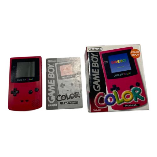 Nintendo (ニンテンドウ) GAMEBOY COLOR CGB-001 動作確認済み -