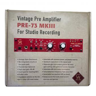 Golden Age Project マイクプリアンプ PRE-73 MKIII 出音確認済