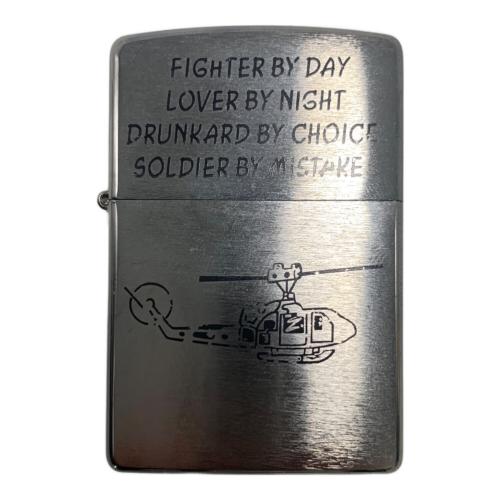 ZIPPO (ジッポ) オイルライター 2015年製 ヘリコプター