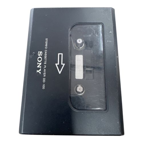 SONY (ソニー) STEREO CASSETTE PLAYER  BOODO KHAN 通電確認済 ジャンク品として DD-100 -