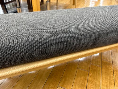 ニトリ ベンチ グレー 毛玉有 オークエスト 幅130cm
