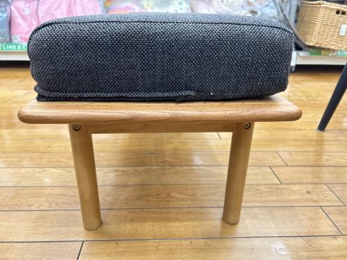 ニトリ ベンチ グレー 毛玉有 オークエスト 幅130cm