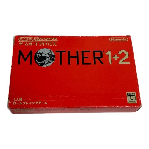 ゲームボーイアドバンス用ソフト MOTHER1+2 CERO A (全年齢対象)