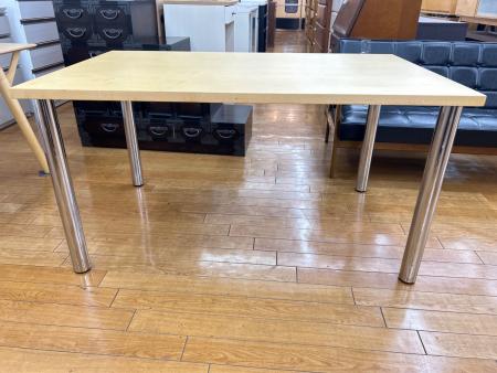 innovator (イノベーター) ダイニングテーブル ナチュラル×シルバー