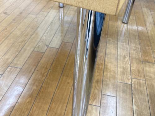 innovator (イノベーター) ダイニングテーブル ナチュラル×シルバー