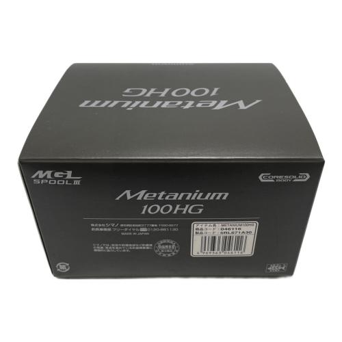SHIMANO (シマノ) リール METANIUM 100 HG