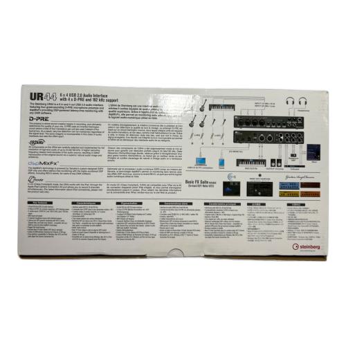 Steinberg (スタインバーグ) オーデイオインターフェイス UR44/程度AB/動作確認済み