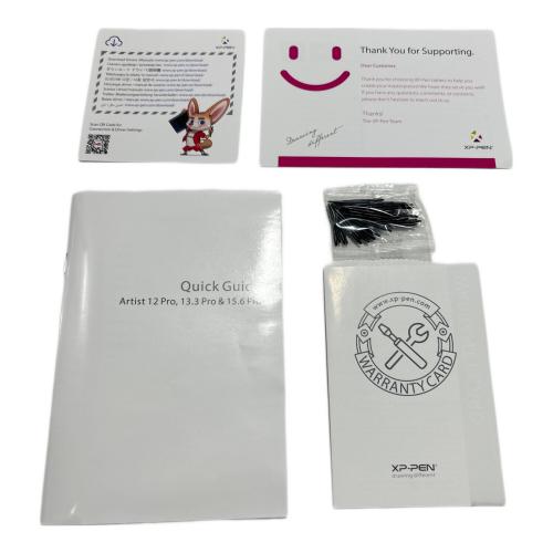 XP-pen (エックスピーペン) 液晶ペンタブレット 動作確認済 0654913036870/SN:AJ12B1327461625 Artist 12 Pro