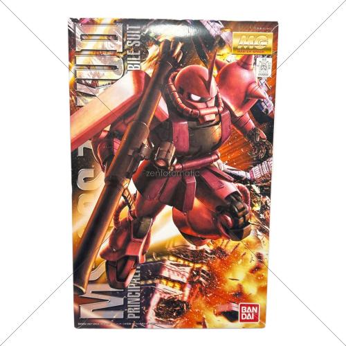BANDAI (バンダイ) ガンプラ 1 /100スケール マスターグレードモデル MS-06S ZAKUⅡ シャア専用ザク ver.2.0