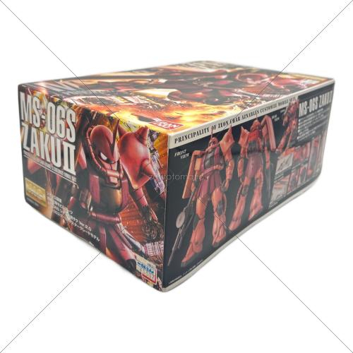 BANDAI (バンダイ) ガンプラ 1 /100スケール マスターグレードモデル MS-06S ZAKUⅡ シャア専用ザク ver.2.0