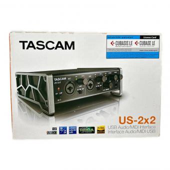 TASCAM (タスカム) USBオーディオ/MIDIインターフェース US-2×2 動作確認済み -