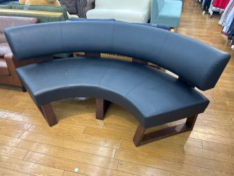 シギヤマ家具 (シギヤマカグ) ラウンドソファ ブラック グランドステージ