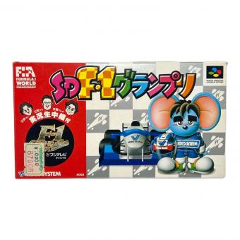 スーパーファミコン用ソフト 箱多少の傷み有り SD F1グランプリ -
