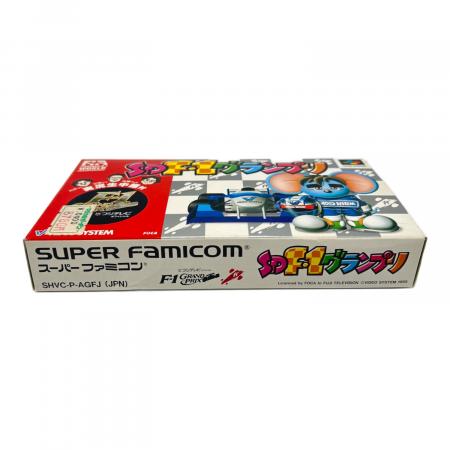 スーパーファミコン用ソフト 箱多少の傷み有り SD F1グランプリ