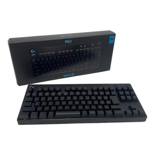 LOGICOOL (ロジクール) G PRO メカニカルゲーミングキーボード PROゲーミングキーボード G-PKB-002LN リニア軸・有線式・テンキーレス