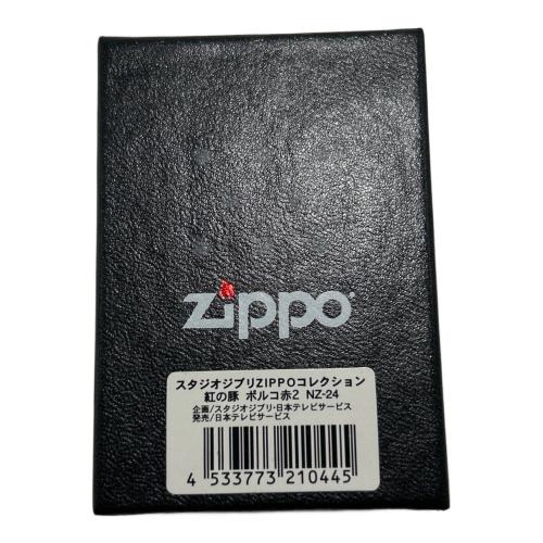 ZIPPO スタジオジブリ 紅の豚 ポルコ赤2 NZ-24 2022年製