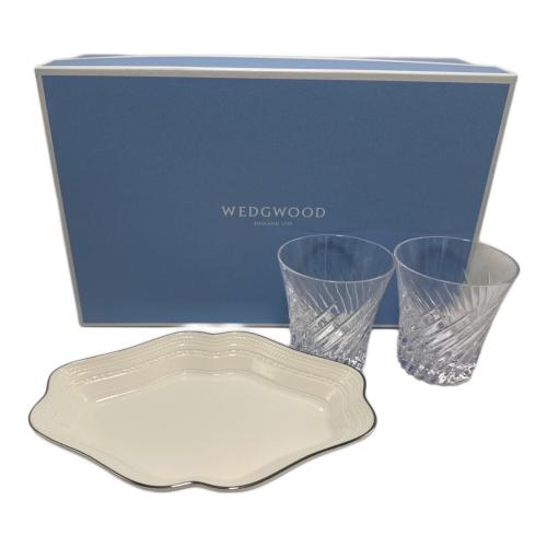 Wedgwood (ウェッジウッド) アニュアルタンブラーセット ファイア タンブラー2・プレート1セット