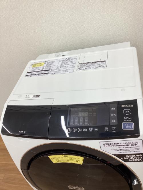 HITACHI (ヒタチ) ドラム式洗濯乾燥機 洗濯容量10.0kg 乾燥容量6.0kg 2019年製 BD-SG100EL