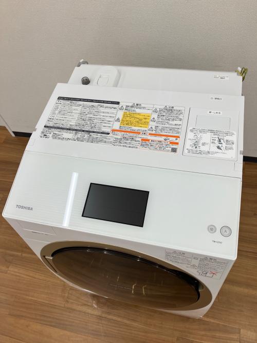 TOSHIBA (トウシバ) ドラム式洗濯乾燥機 洗濯容量12.0kg 乾燥容量7.0kg 2019年製 TW-127X7L