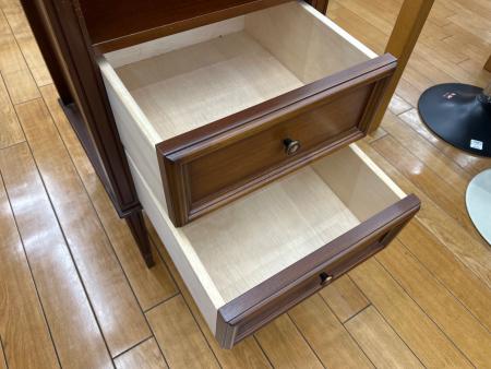 東海家具 (トウカイカグ) 電話台 ブラウン Kent 63 引出付き STI-2145