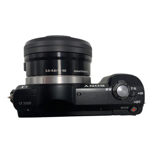 SONY (ソニー) ミラーレス一眼カメラ ILCE-5000 ダブルズームレンズキット
