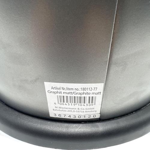 WESCO (ウェスコ) ダストボックス Wesco Mini Master 6 L Matte Graphite