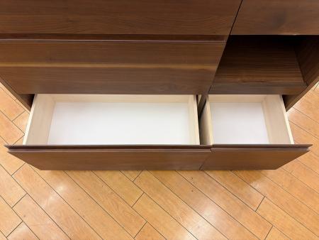 unico NEAL(ニール)　キッチンカウンター W1200 UNICO (ウニコ) キッチンカウンター ブラウン×シルバー DIX kitchen