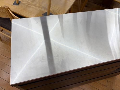 UNICO (ウニコ) キッチンカウンター ブラウン×シルバー DIX kitchen