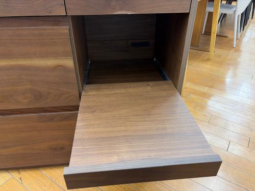 UNICO (ウニコ) キッチンカウンター ブラウン×シルバー DIX kitchen