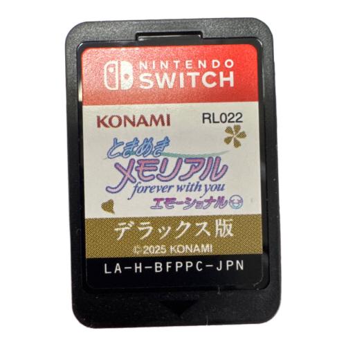 KONAMI (コナミ) Nintendo Switch用ソフト ときめきメモリアル  forever with you エモーショナル デラックス版　CERO B (12歳以上対象)