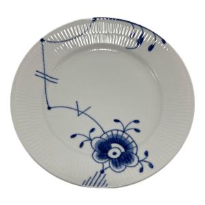 ROYAL COPENHAGEN (ロイヤル・コペンハーゲン) プレート 22cm ブラックフルーテッド・メガ